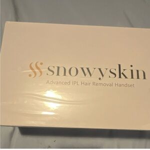 Snowyskin IPL Hair Removal Handset — Cream/White